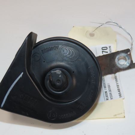 Klaxon  / avertisseur occasion  Nissan QASHQAI / QASHQAI +2 I (J10, NJ10, JJ10E) 1.5 dci (2010-2013) 5 portes   25620JD000 