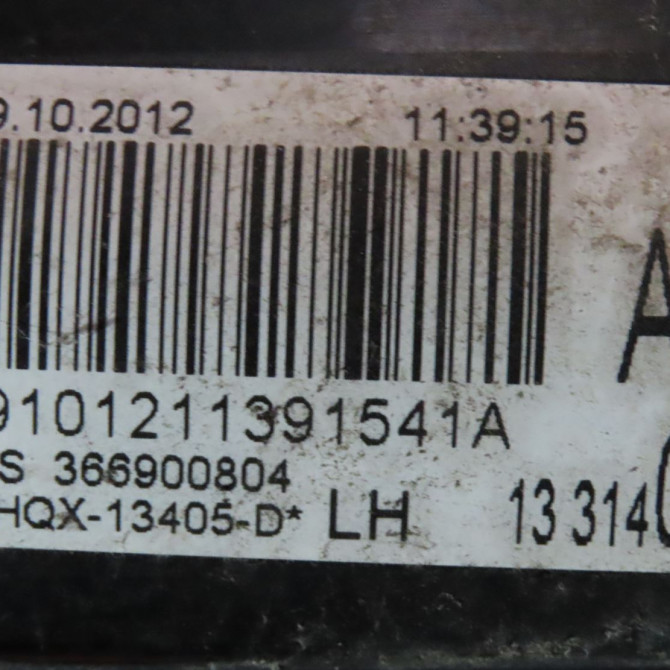 Feu arrière gauche occasion  Opel ASTRA J Sports Tourer (P10) 2.0 cdti (35) (2010-2015)   13314052  3