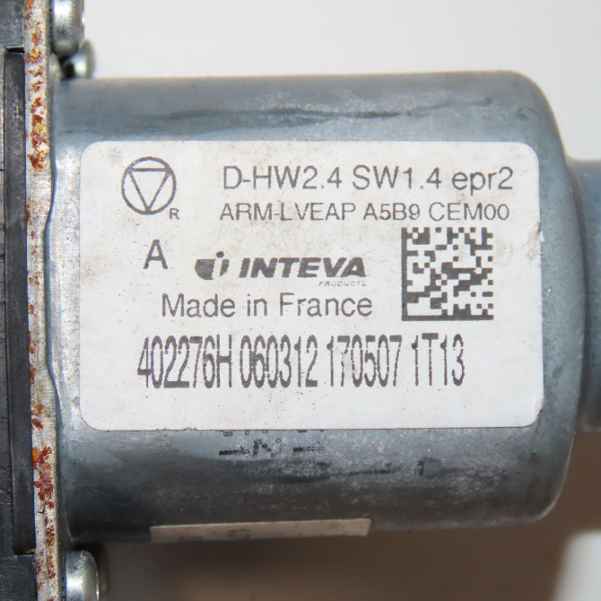 Mecanisme + moteur lève-glace avant droit occasion  Citroën C4 II (NC_) 1.6 hdi 90 (2009) 5 portes   9802531780  2