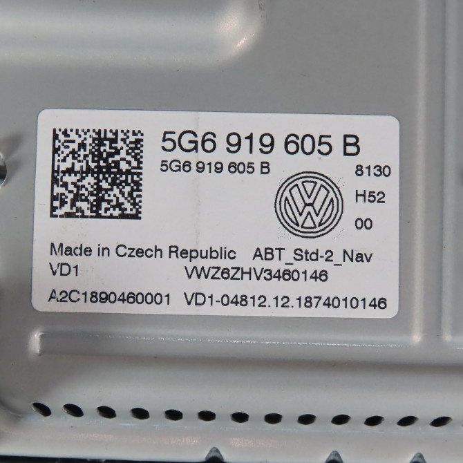 Autoradio occasion  Volkswagen vw POLO VI (AW1, BZ1, AE1) 1.6 tdi (2017-2019)   5G6919605B  2