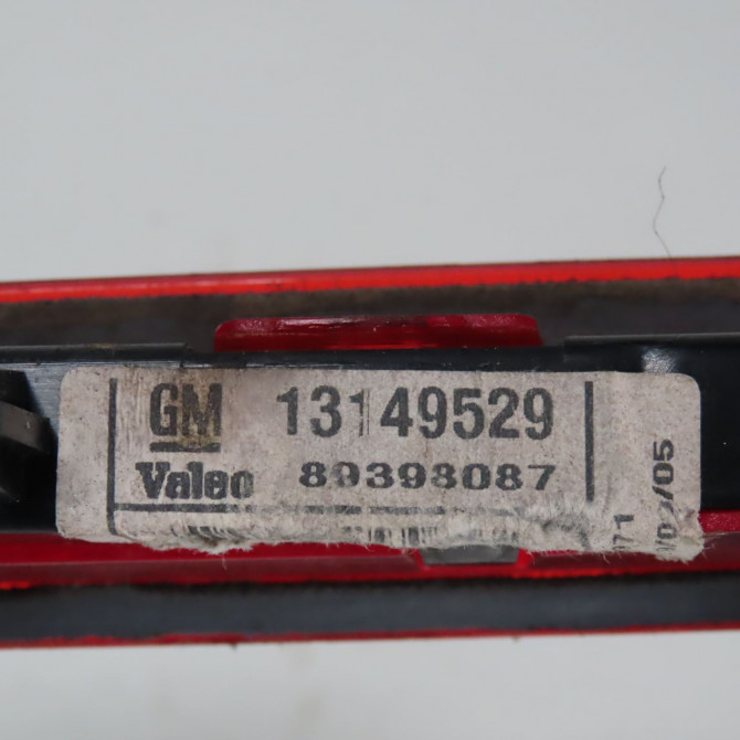 Feux stop supplementaire occasion  Opel MERIVA A Monospace (X03) 1.7 dti (e75) (2003-2010)   13149529  2