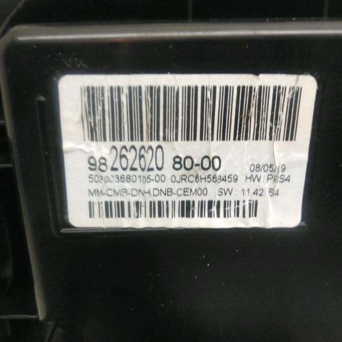 Bloc compteurs occasion  Citroën C5 AIRCROSS (A_) 1.2 puretech 130 (arhnsj) (2018)   9826262080  3