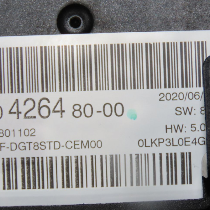 Afficheur digital occasion  Citroën C5 AIRCROSS (A_) 1.5 bluehdi 130 (acyhzj, acyhzr) (2018)   9830426480  2