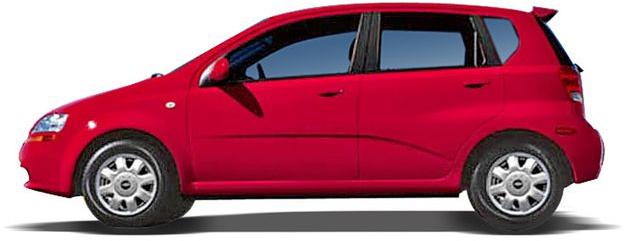 Chevrolet AVEO / KALOS 3/5 portes (T200) 1.2 (2004-2008)