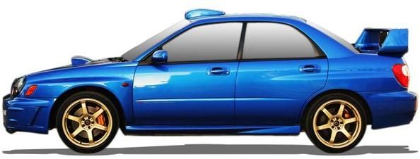 Subaru IMPREZA A trois volumes (GD) 2.0 wrx turbo awd (gda) (2002-2007)