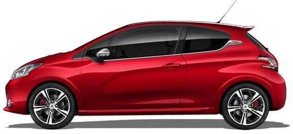 Peugeot 208 I (CA_, CC_) 1.4 vti (2012)